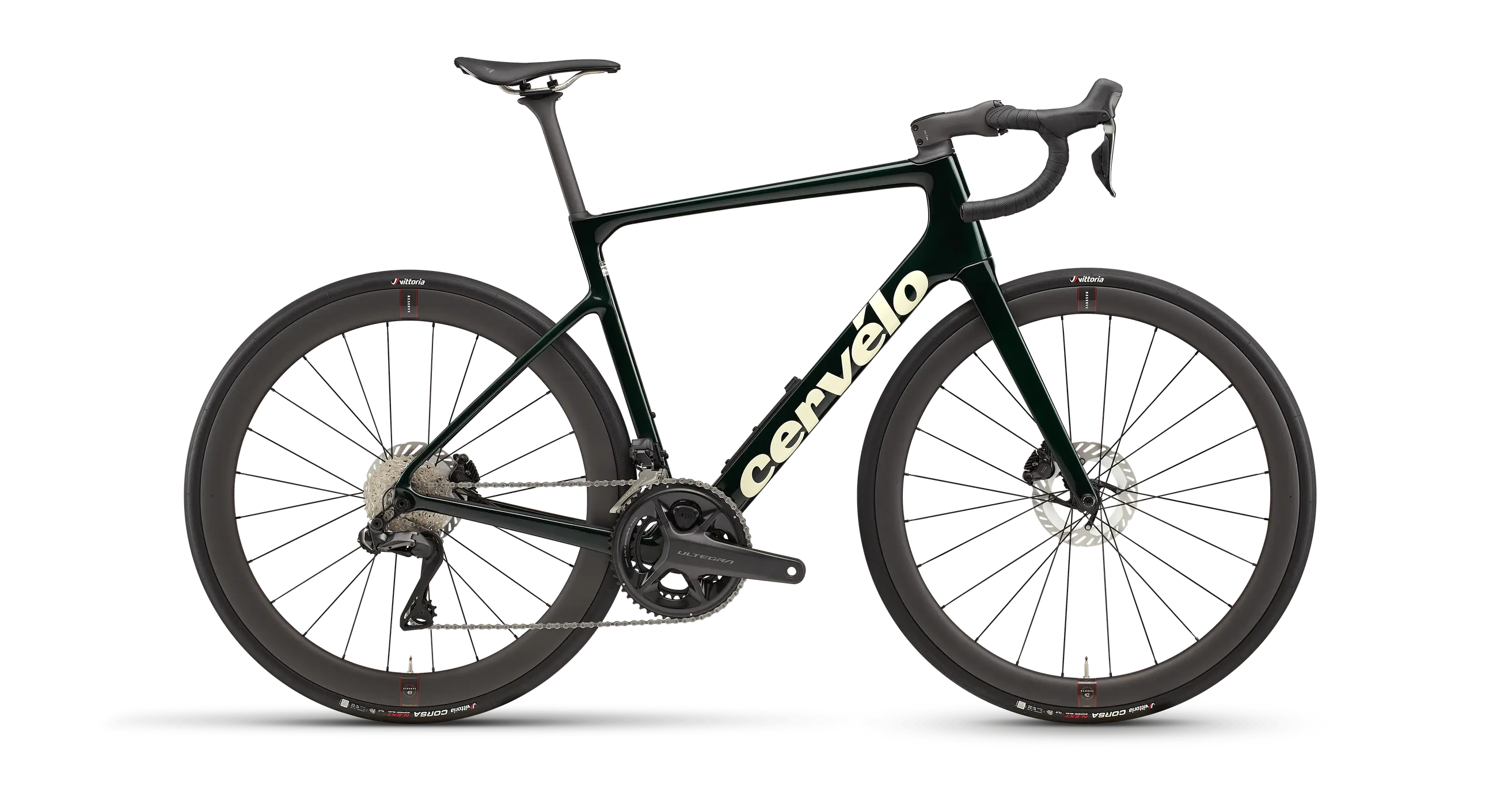 Cervelo Caledonia-5 Ultegra Di2 Emerald / Cream